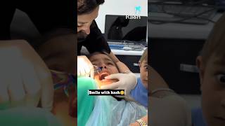 Crying Baby Girl During Teeth Treatment Smilewithkash