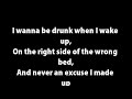 Ed Sheeran - Drunk Lyrics