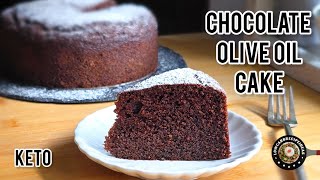Keto Chocolate Olive Oil Cake Incredibly Moist & Flavorful Dairy Free Super Easy