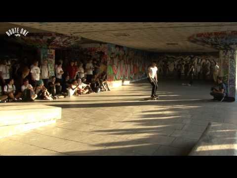 HUF x THRASHER Stoops Euro Tour: Southbank, London.