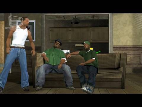 Beckham Free Kick on Gta San Andreas   Mission  26   Reuniting The Families  Hd