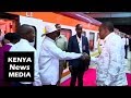 YOWERI MUSEVENI ARRIVE NAIROBI USING SGR RECEIVED BY UHURU KE...