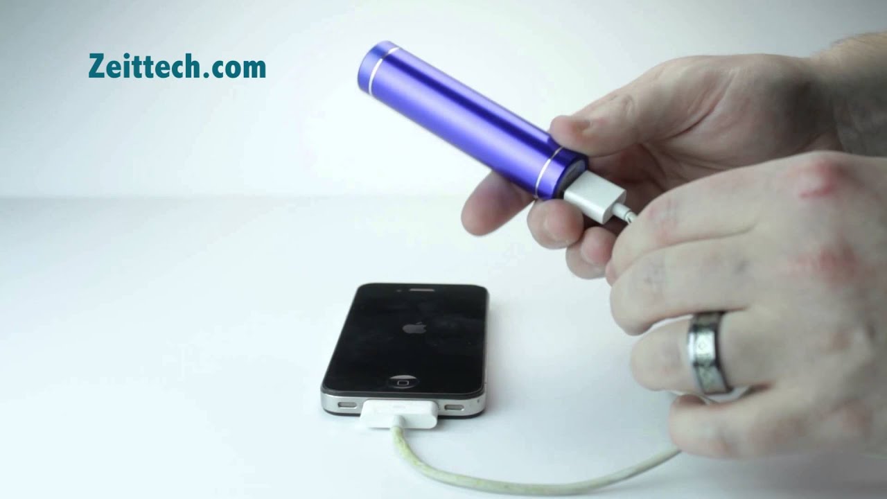 Portable iPhone battery charger, cell phone battery pack ...