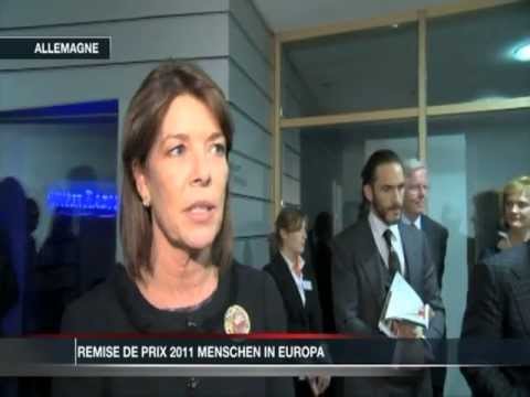 SAR la Princesse Caroline de Hanovre re oit le prix MiE 2011