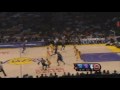 Title:2009 Western Conference Preview - Denver Nuggets vs Los Angeles Lakers Description:Today we take a look at how a healthy and even somewhat effective Andrew Bynum is a big key to this series and how Carmelo Anthony has adjusted to the Lakers' sound scheme that has slowed him down in the past. The Clips are from the Lakers' 116-102 win in Game 80 of the 2008-09 season. Visit our Denver Nuggets Blog for more great Western Conference Finals coverage. www.roundballminingcompany.com
