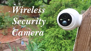 Litmor Wireless Wifi💥Battery Cam Security Camera| Spotlight & Color Night Vision👈