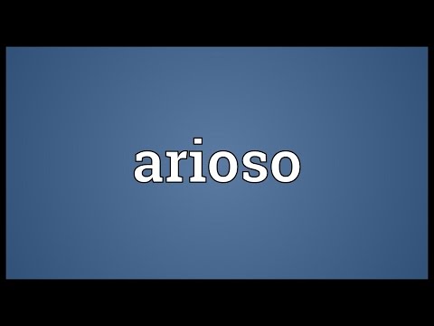 Header of arioso
