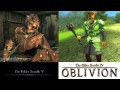 Comparing Skyrim and Oblivion Character Models HD