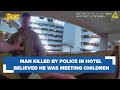 Man shot, killed by police in Tukwila hotel believed he was meeting 2 girls under 12 years old