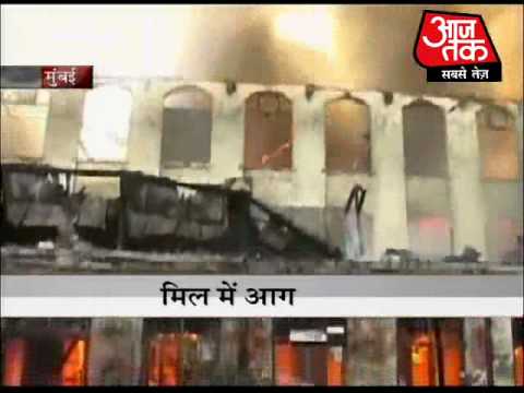 Fire erupted in thread mill in Dadar