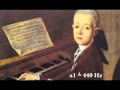 Mozart KV 238 tuning