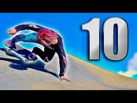 10 CREATIVE SKATEBOARD TRICKS FOR BEGINNERS