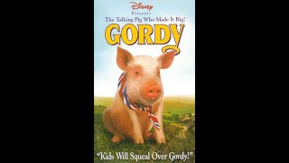Opening To Gordy Vhs 1996