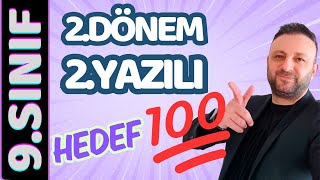 Hedef 9.Sınıf Fizik 2.Dönem 2.Yazılıya Hazırlık İzlemeden Sınava Girme