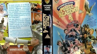 Police Academy 4 Citizens On Patrol Vhs Tape