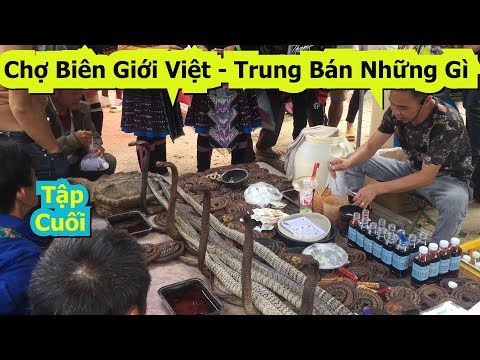 Chợ Biên Giới Việt - Trung Bán Những Gì ( P2 ) Sapa Tv