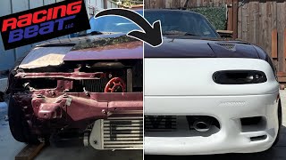 Miata Front End Refresh - Racing Beat Front Bumper, Tow Hook, Headlight Intake