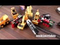 Steam Trains Vs Excavator Digger Dump Truck Diesels