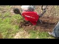 Работа на глиняном грунте мотокультиватор Pubert ECO MAX 55HC2