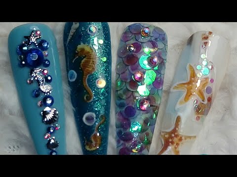 SEA WATER DECALS NAIL ,STICKERS NAILS SEA WATER DECALS NAIL ,STICKERS NAILS