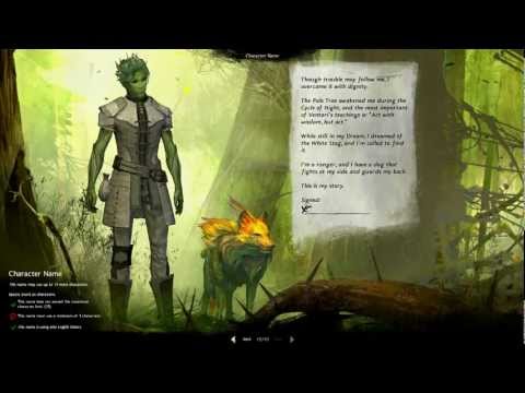 Guild Warssylvari on Guild Wars 2   Sylvari Ranger Gameplay   Beta Ep 6