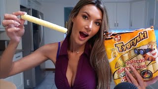 Asmr Trying Polish Treats Chewing Crunch Sounds
