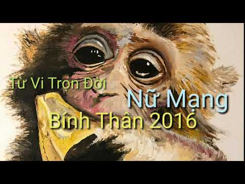 Từ Vi Trọn Đời, Nữ Mạng, Bính Thân Sinh Năm 2016