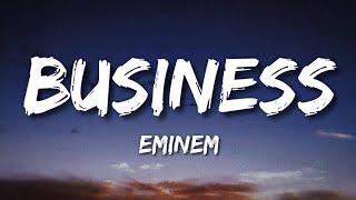 Watch Eminem Business video