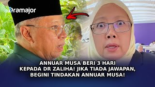 Annuar Musa Beri 3 Hari Kepada Dr Zaliha Jika Tiada Jawapan, Begini Tindakan Annuar