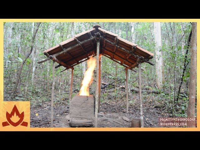 Primitive Technology: Barrel Tiled Shed - Video