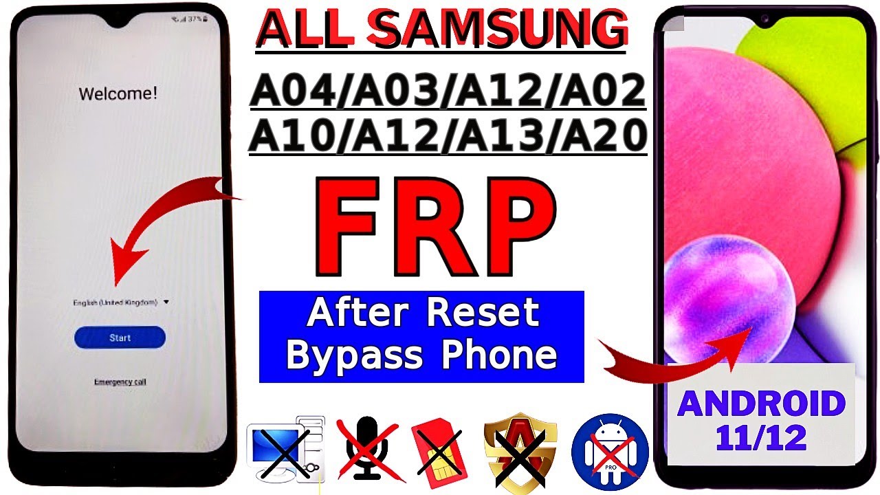 Without PC 2024 All Samsung android 11/12 Frp Bypass | Without PC 2024 All Samsung android 11/12 Frp Bypass |