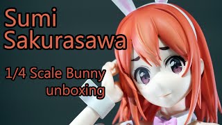 Unboxing 開封 Rent-A-Girlfriend - Sumi Sakurasawa Bunny Ver. 14 Figure