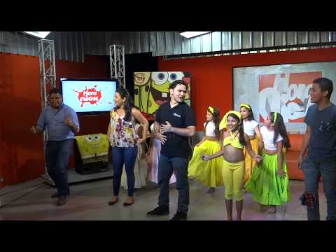Clases de baile con RENE AM. ROJAS en la hora nick