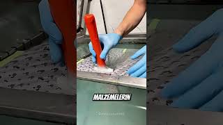 Babam Topa Desen Yapıyor