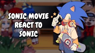 Sonic Movie React To Sonic The Hedgehog Gacha React
