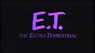Openingclosing To E.t. The Extra Terrestrial 1988