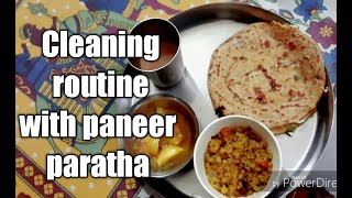 Indian Moms Cleaning Routine Recipe Paneer Paratha
