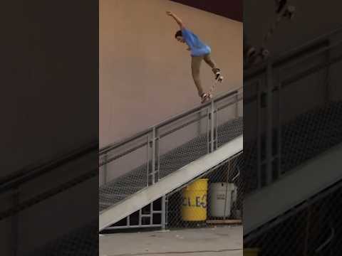 Sean Malto talks about his tricks on the Echo Park 18 Stair! #skateboarding