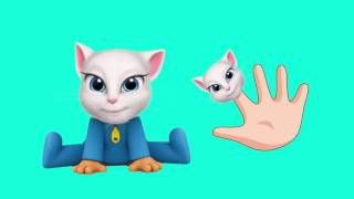 Talking Tom And Friends Draw As Pocoyo Finger Family Songs Mega Compilation
