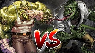 Killer Croc VS Lizard | BATTLE ROYALE