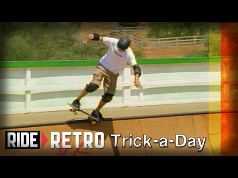 How-To 5-0 Grind on Mini Ramps with Tony Hawk & Colin McKay - Retro Trick-a-Day