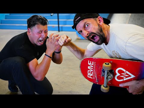 AARON KYRO VS GABE CRUZ! BRUTAL GAME OF SKATE
