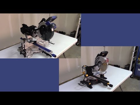 Harbor Freight Miter Saw vs Kobalt Miter Saw