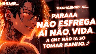 Asmr - Tomamando Banho Com O Namorado E Esfregando Até Lá Embaixo... Roleplay Anime Ciúmes