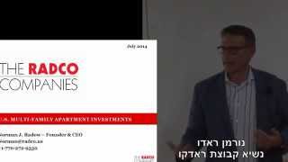 Norman Rado on Investment Opportunities in The Multi Family projects