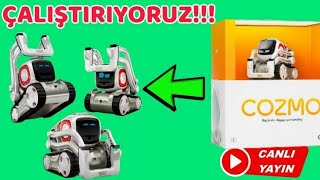 Cozmo Robotu Canlı Yayında Çalıştırıyoruz