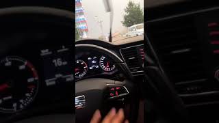 Araba Snapleri - Seat Leon - Yağmur Manzaralı - Hd - Gündüz -