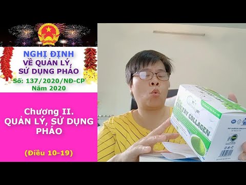 Nghị Định 137/2020/NĐ-CP về Quản Lý Sử Dụng Pháo - Chương 2. QUẢN LÝ, SỬ DỤNG PHÁO (Điều 10-19)