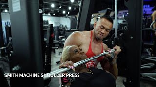 Train Shoulders Like An Olympian With 10X Ms. O Iris Kyle & Hide Yamagishi