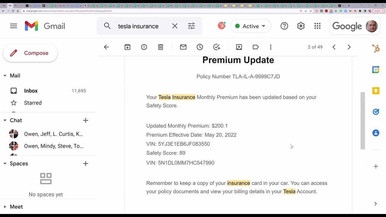 Tesla Insurance Rate Increases Nearly Wipe Out Savings